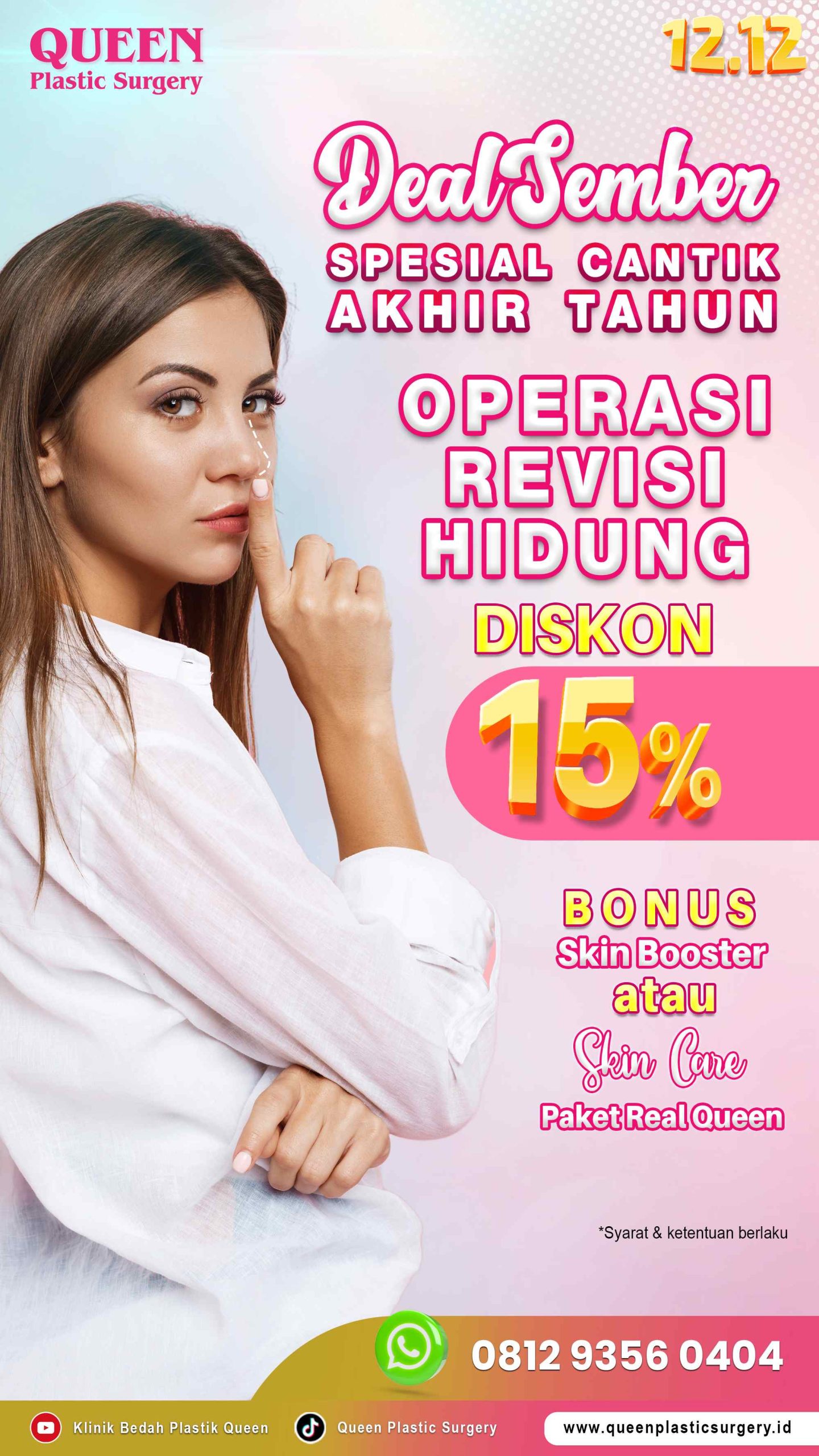 OPERASI HIDUNG JAKARTA TERBAIK BERKUALITAS Queen Plastic Surgery