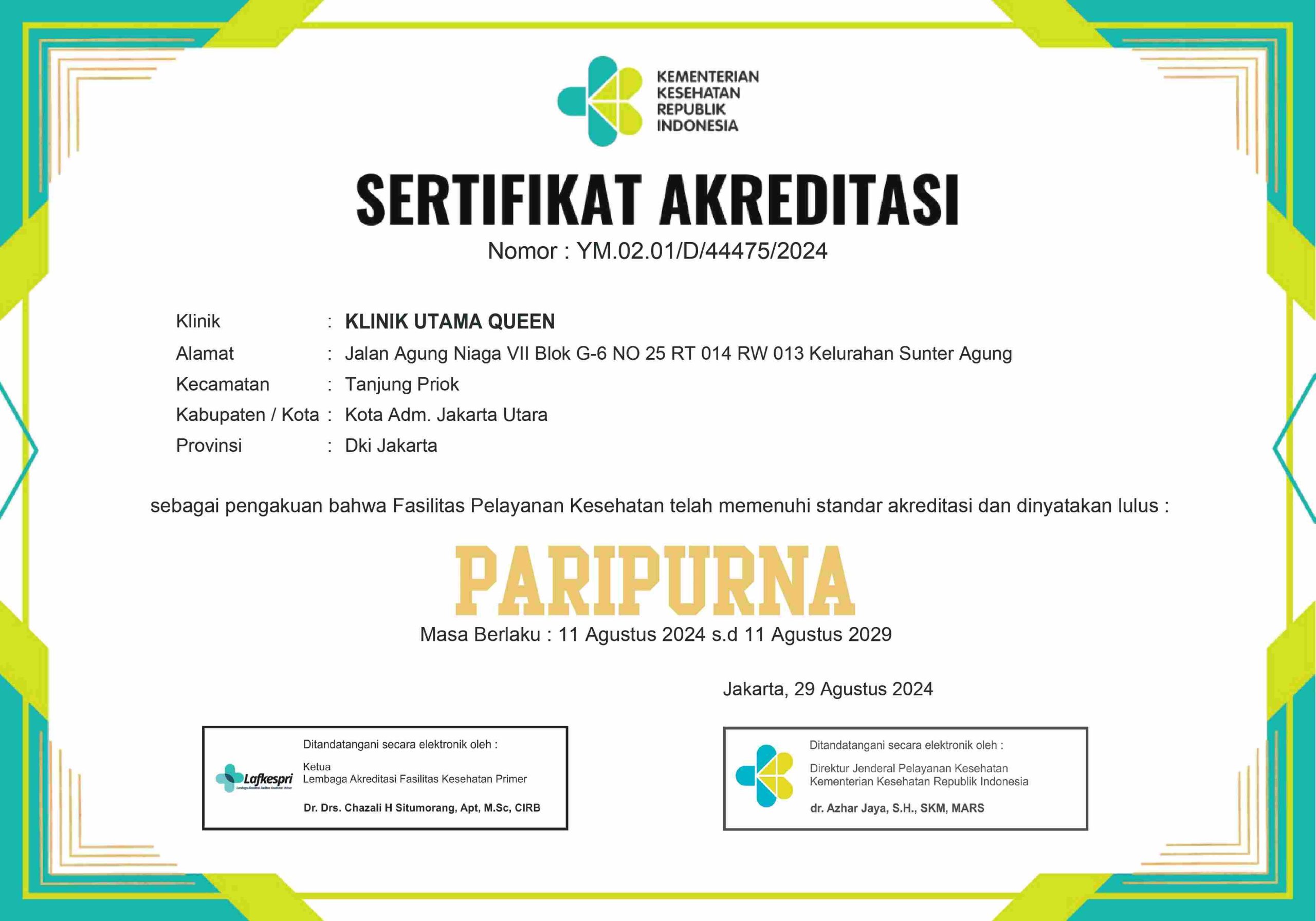 AKREDITASI QUEEN KLINIK BEDAH PLASTIK https://queenplasticsurgery.id/wp-content/uploads/2024/09/AKREDITASI-QUEEN-KLINIK-BEDAH-PLASTIK-1.jpg