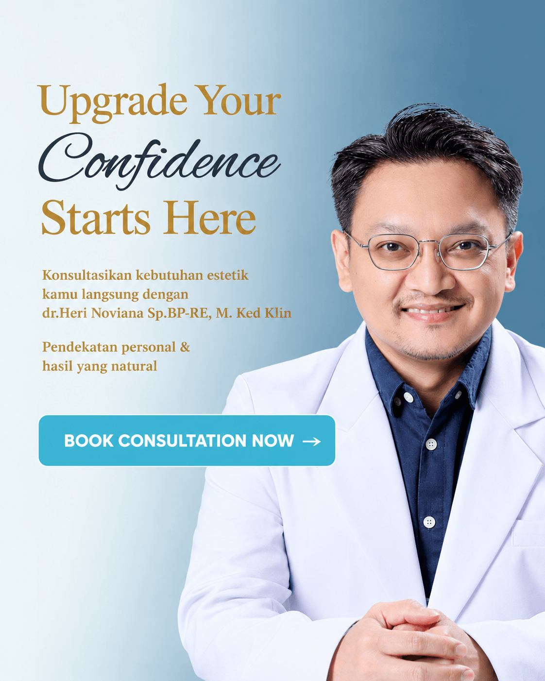 dr. Heri Noviana Sp.BP-RE, M.Ked.Klin., Dokter Klinik Utama QUEEN